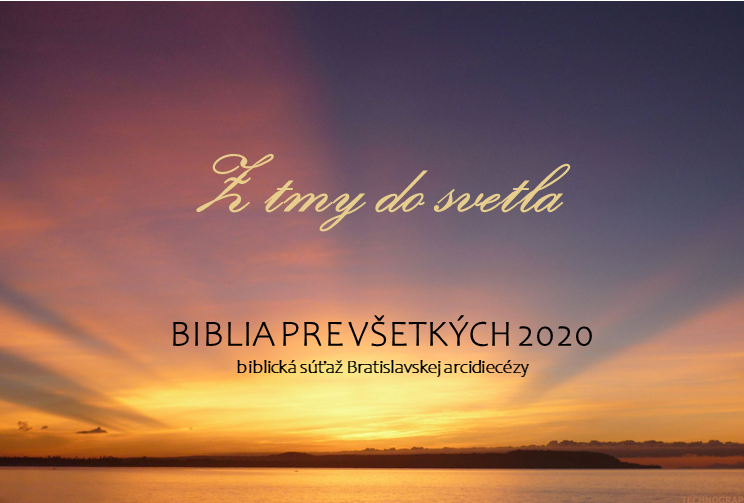 Biblia pre všetkých – prihlasovanie na biblickú súťaž spustené