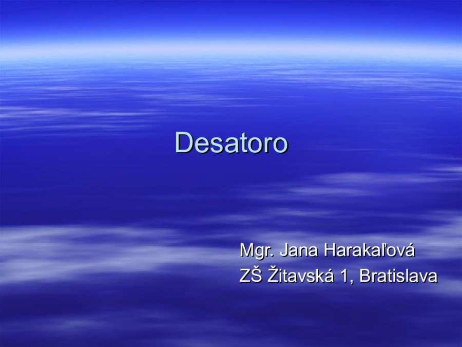 Desatoro