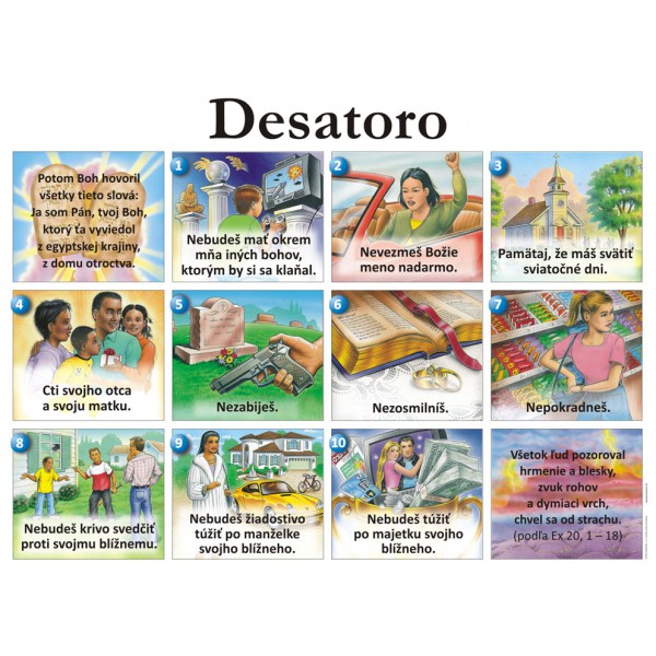 Obrázkové Desatoro