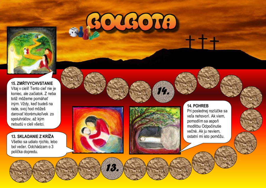 Golgota – stolová hra