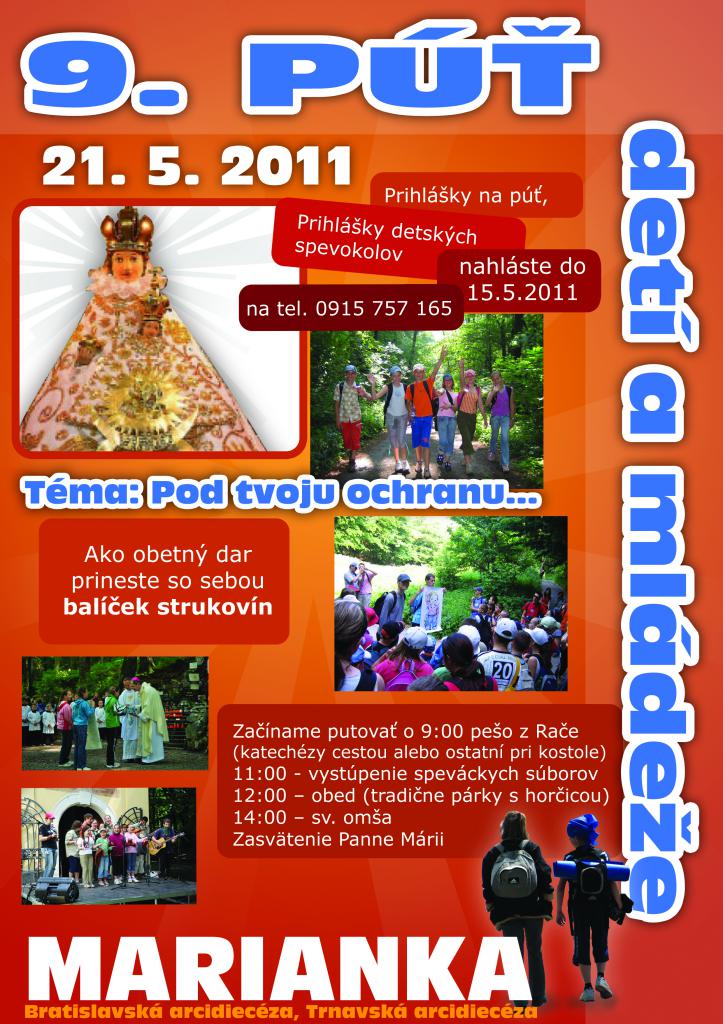 Púť detí do Marianky 2011